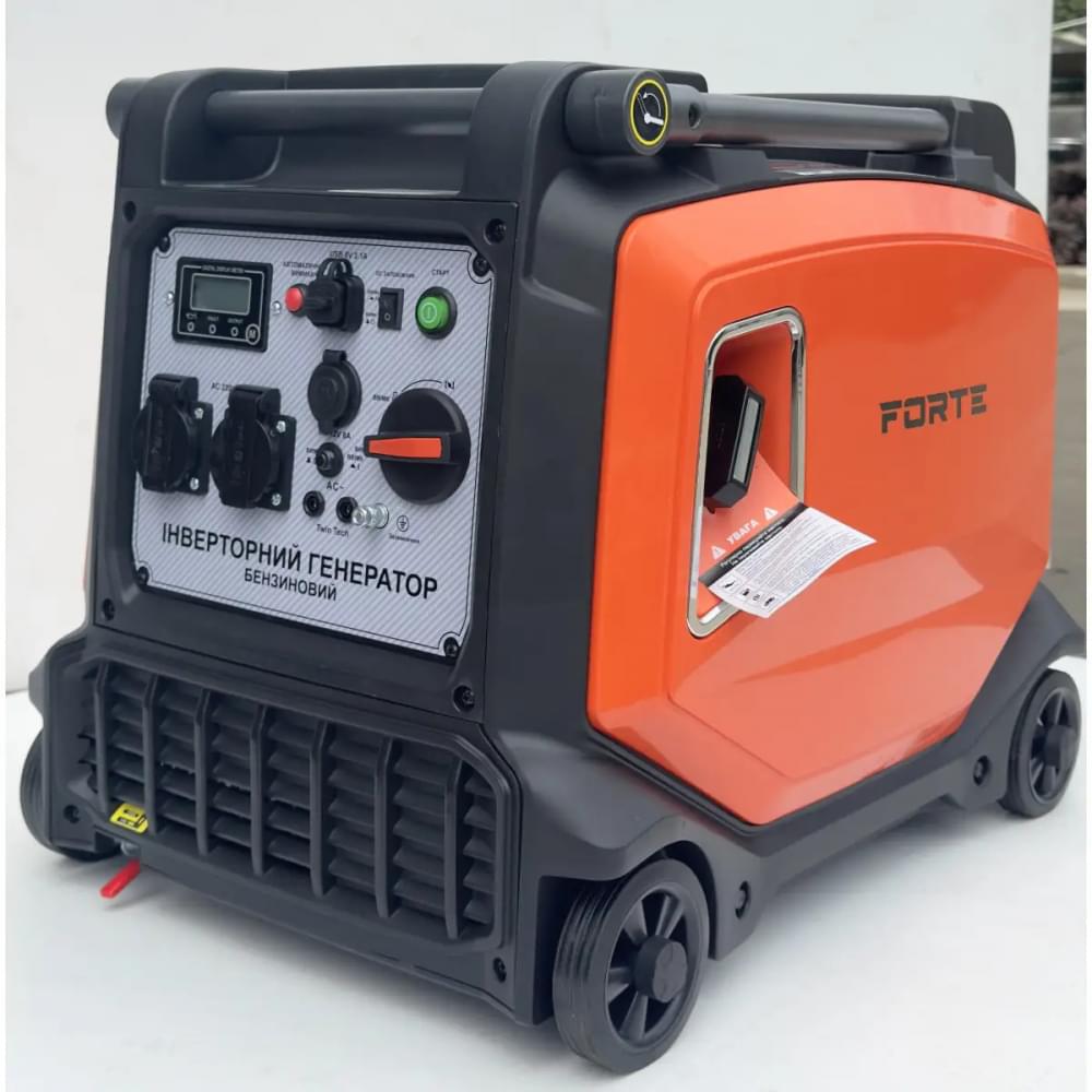 Инверторный бензиновый генератор Forte FG5500iE (4кВт)