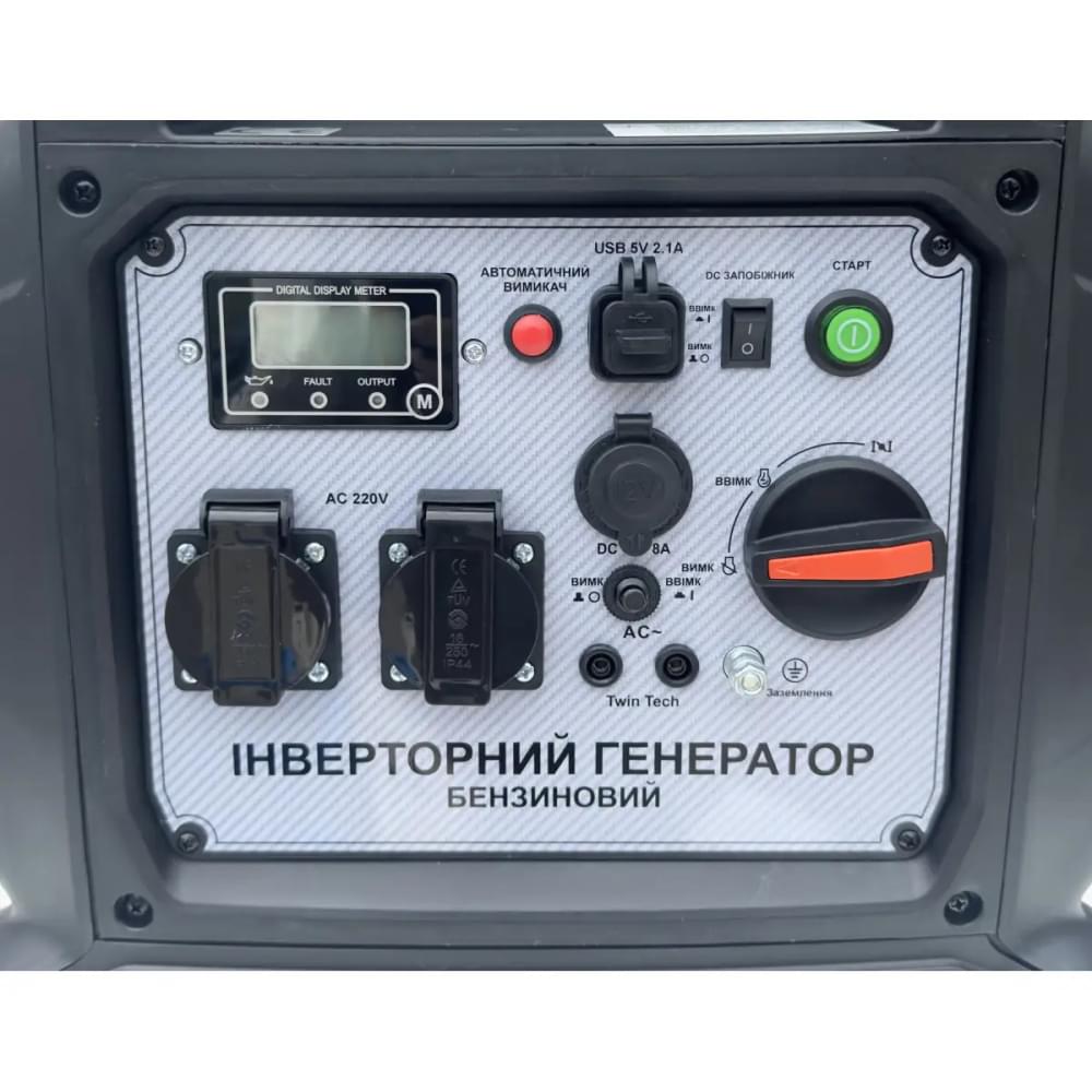 Инверторный бензиновый генератор Forte FG5500iE (4кВт)