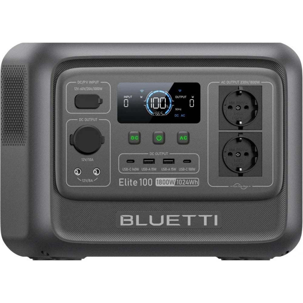Портативна зарядна станція Bluetti Elite 100 V2 1800W 1024Wh