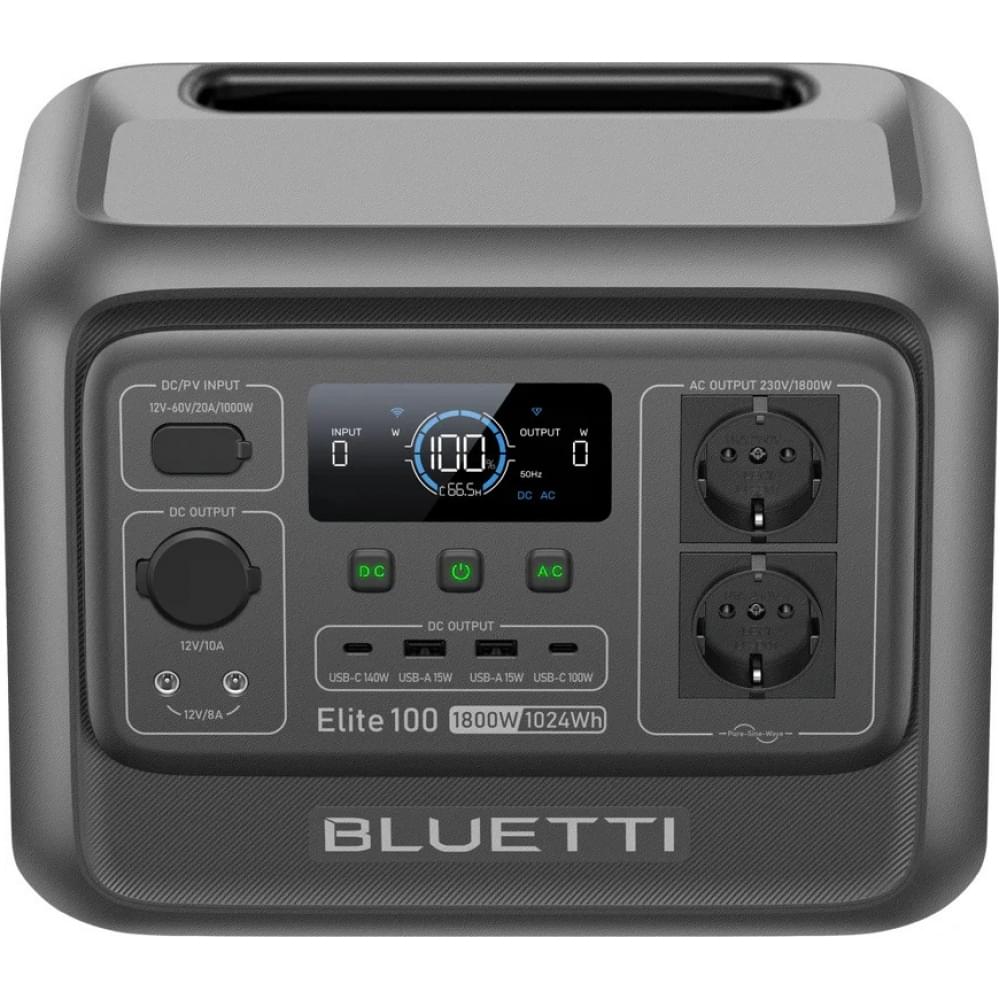 Портативна зарядна станція Bluetti Elite 100 V2 1800W 1024Wh