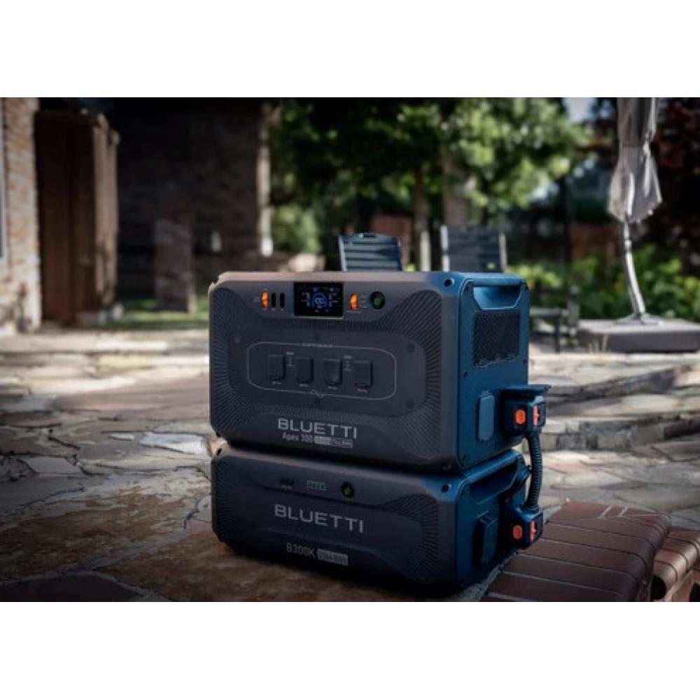 Портативная зарядная станция Bluetti Apex 300 3840W 2764,8Wh + Bluetti B300K