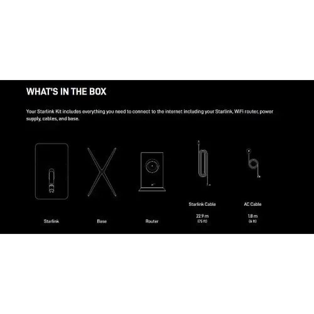 Спутниковий модем Starlink Internet Satellite 2gen