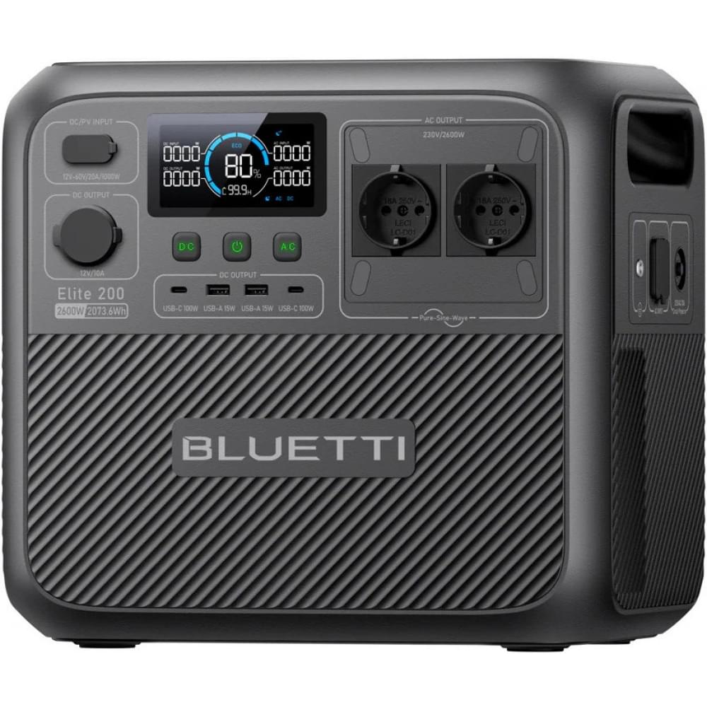 Портативная зарядная станция Bluetti Elite 200 V2 2600W 2073Wh