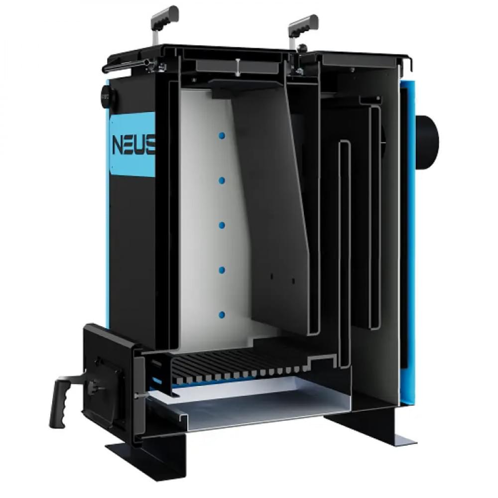 Котел твердотопливный шахтный(Холмова) Neus Mine XL 12 кВт без автоматики