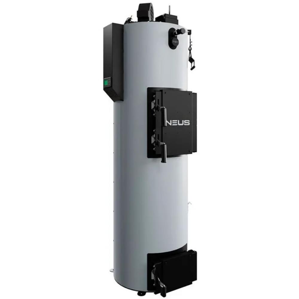 Котел твердотопливный длительного горения Neus Turbo Max 15 кВт