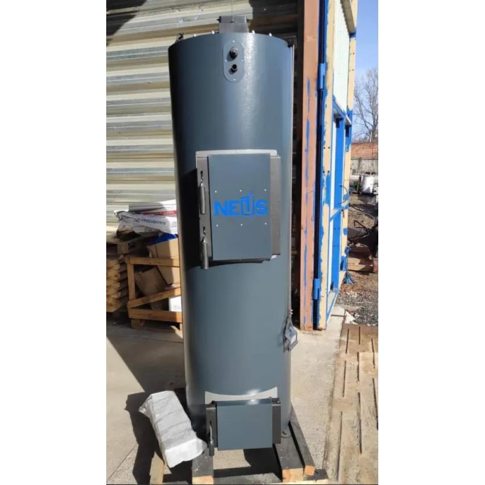 Котел твердотопливный длительного горения Neus Turbo Max 15 кВт