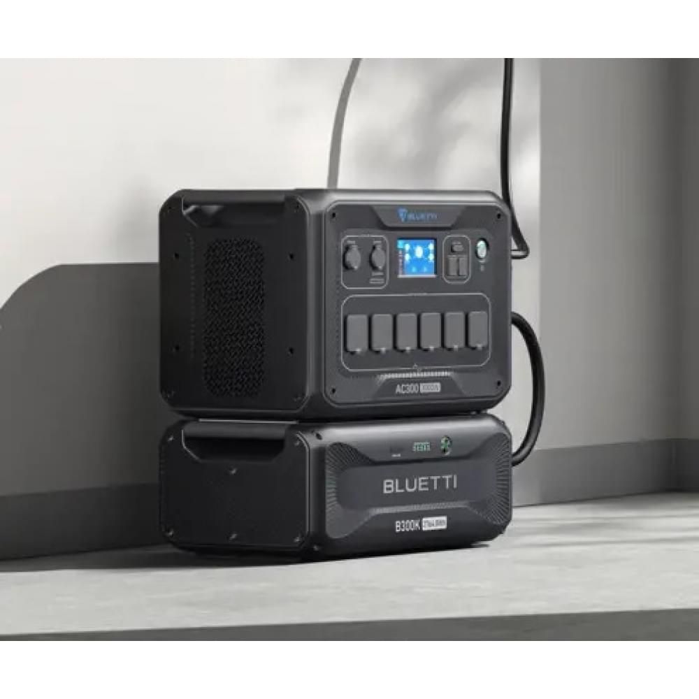 Портативная зарядная станция Bluetti AC300 3000W + Bluetti B300K 2764.8Wh