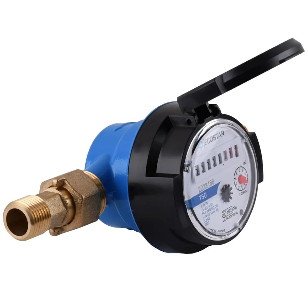 Лічильник для холодної води Ecostar DN15 1/2″ E-D R160