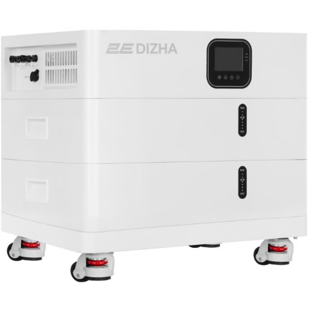 Комплект резервного питания 2E PowerStation Dizha 10000 Вт, 10.24 кВт/ч, MPPT 11 кВт, WiFi (2E-ESS-PSD10-10)