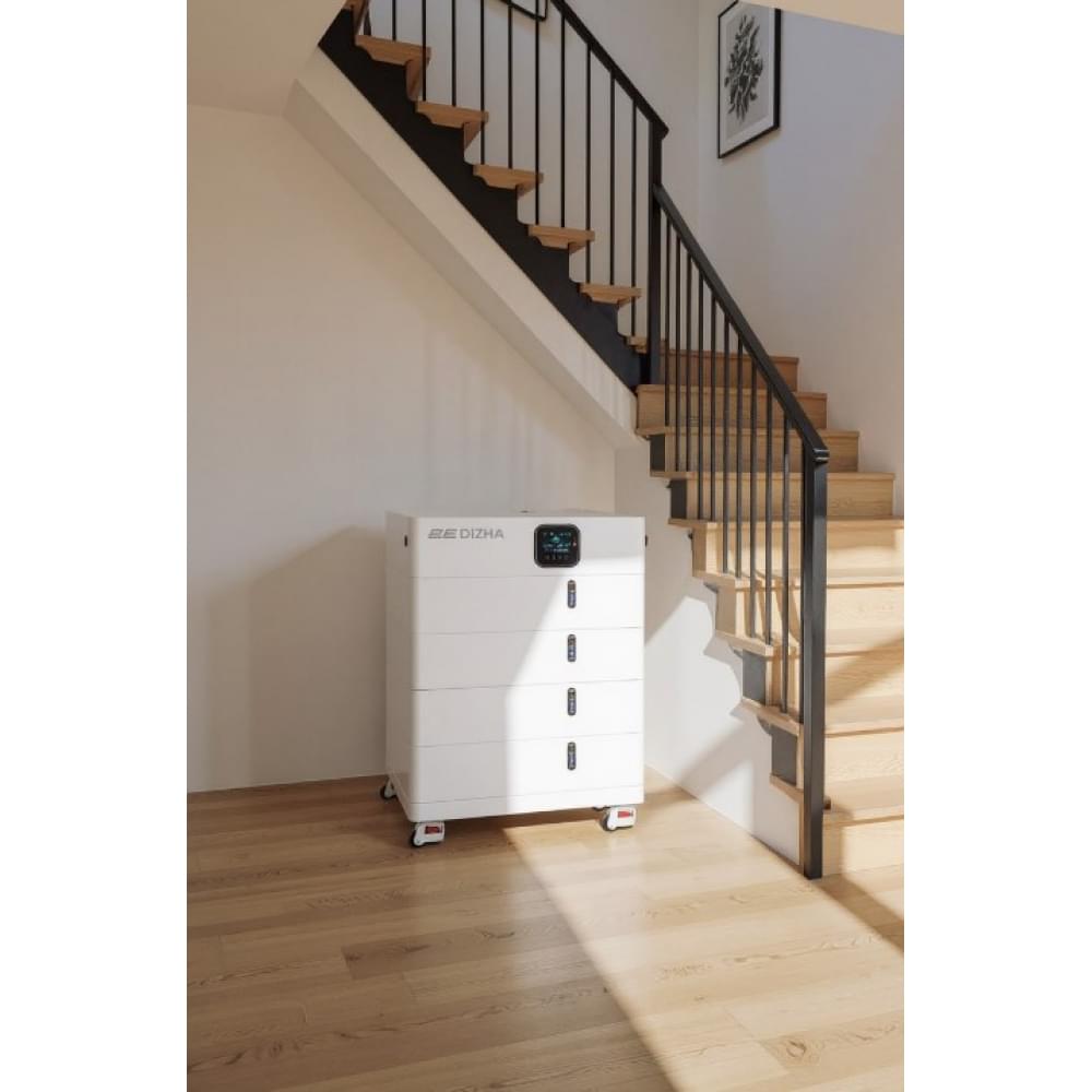 Комплект резервного питания 2E PowerStation Dizha 10000 Вт, 15.36 кВт/ч, MPPT 11 кВт, WiFi (2E-ESS-PSD10-15)