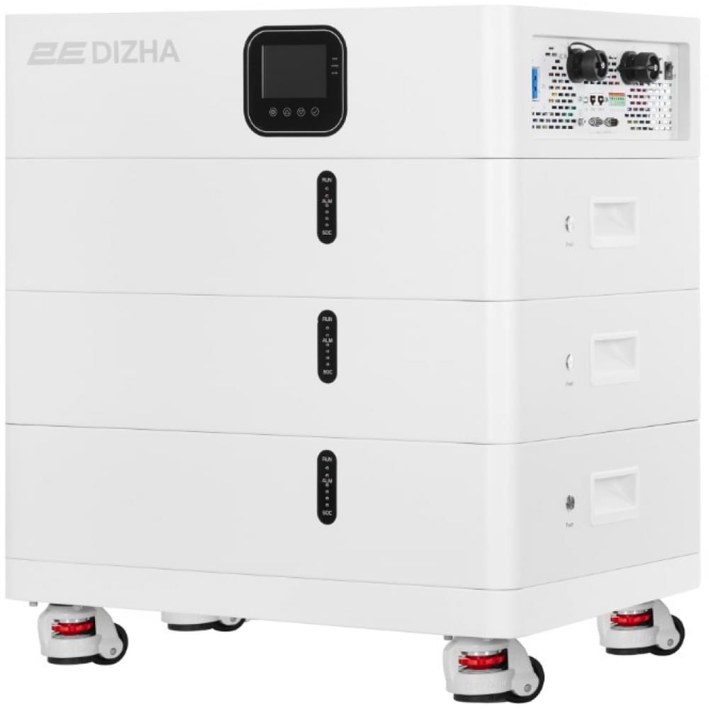 Комплект резервного питания 2E PowerStation Dizha 10000 Вт, 15.36 кВт/ч, MPPT 11 кВт, WiFi (2E-ESS-PSD10-15)