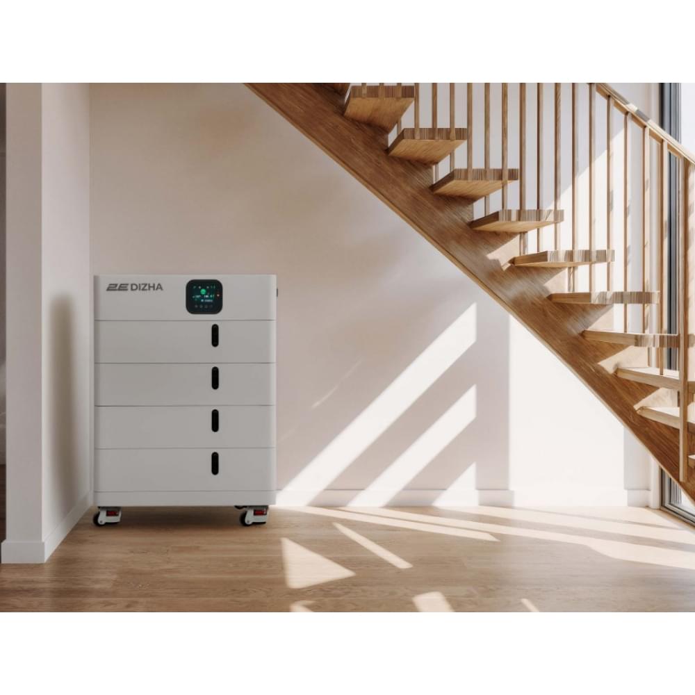 Комплект резервного питания 2E PowerStation Dizha 10000 Вт, 20.48 кВт/ч, MPPT 11 кВт, WiFi (2E-ESS-PSD10-20)