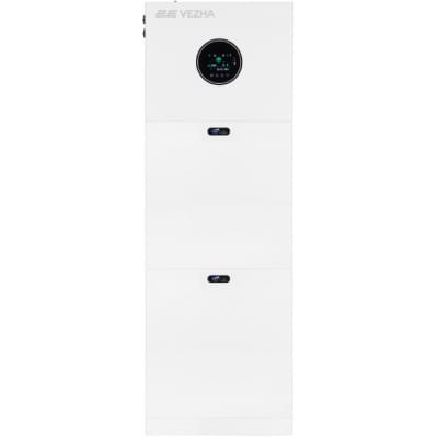 Комплект резервного живлення 2E PowerWall Vezha, 5000 Вт, 10.24 кВт/год, MPPT 5.5 кВт, WiFi (2E-ESS-PWV5-10)
