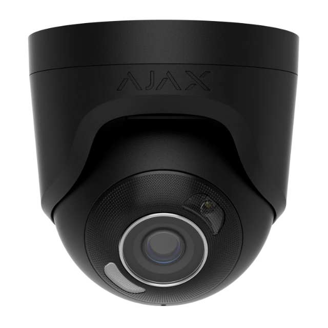 Проводная охранная IP-камера Ajax TurretCam HL (5 Mp/2,8 mm) Black (126260.197.BL1) (000059515)
