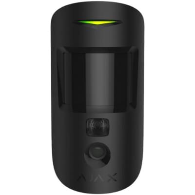 Датчик движения Ajax HDR MotionCam (PhOD) с поддержкой фотоверификации тревог, функций "Фото по запросу" и "Фото по сценарию" Black (MotionCam (PhOD)) (000053985)