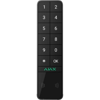 Беспроводная внешняя клавиатура Ajax KeyPad Outdoor Jeweller Graphite (99969.286.GP1) (000059122)