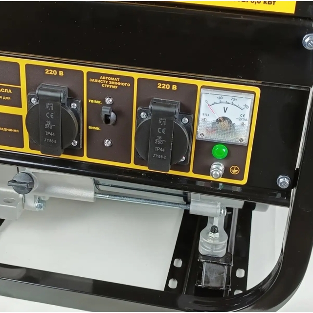 Бензиновий генератор Forte FG3800 PRO (3 кВт, мідна обмотка)