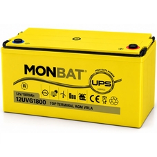 Monbat 12UVG1800 (AGM 12V 200Ah)