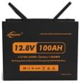 Акумулятор літій-залізо-фосфатний (LiFePo4) JsdSolar LiFePO4 12100LED 12,8V 100Ah, 1,28kWh, з індикатором заряду