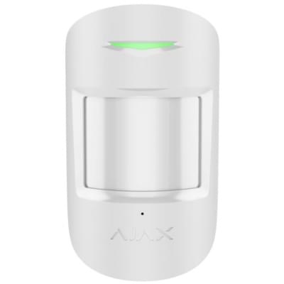 Комбинированный датчик движения и разбиения Ajax CombiProtect Superior Jeweller White (133190.06.WH1)