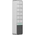 Бездротова зовнішня клавіатура Ajax KeyPad Outdoor Jeweller White (000059123)