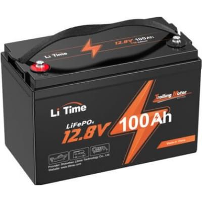 Аккумулятор литий-железо-фосфатный LiTime L12V100-100-XTRA-MINI-BT-4 LiFePO4 12V 100Ah Bluetooth