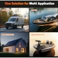 Акумулятор літій-залізо-фосфатний LiTime L12V140-150-H190-BT-4  LiFePO4 12V 140Ah Bluetooth