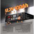 Аккумулятор литий-железо-фосфатный LiTime L 51.2V100Ah -100-COM-16-S3U LiFePO4 51.2V 100Ah Communication