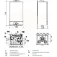 Котел газовый конденсационный Nova Florida Delfis Next KRB 32 G с трехходовым клапаном (KDGU32KU32)