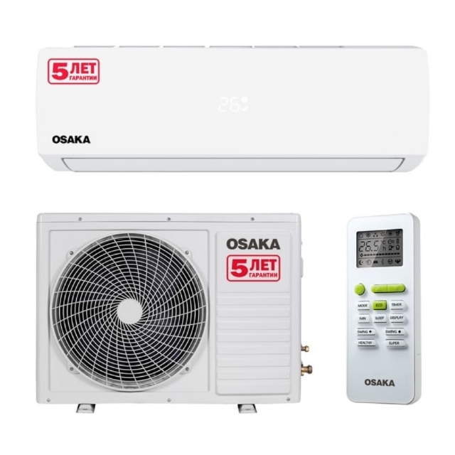 Кондиционер настенный Osaka STV-09HH5 DC Inverter R32