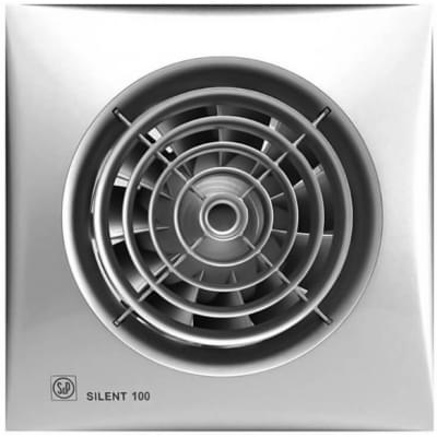 Вытяжной вентилятор настенный Soler&amp;Palau Silent-100 CZ Silver *12V 50* (5210423900)