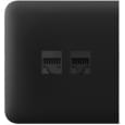 Боковая панель для встроенной интернет-розетки Ajax SideCover (LAN) Black (126212.319.BL)