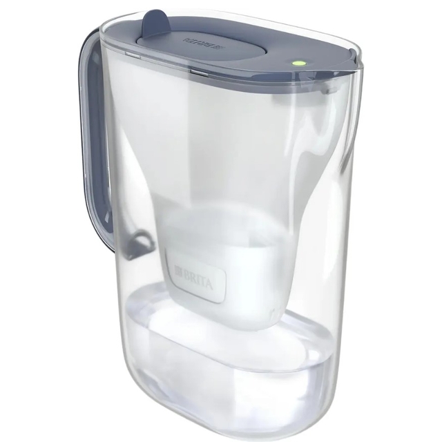 Фільтр-глечик Brita Style Essential XL MXPro 3.6л (2.3л очищеної води) + 3 картриджа сіро-блакитний