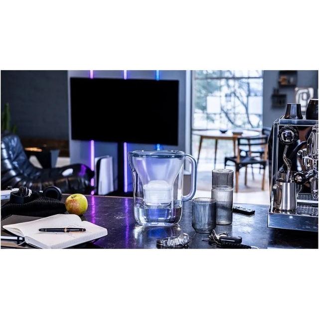Фільтр-глечик Brita Style Essential XL MXPro 3.6л (2.3л очищеної води) + 3 картриджа сіро-блакитний