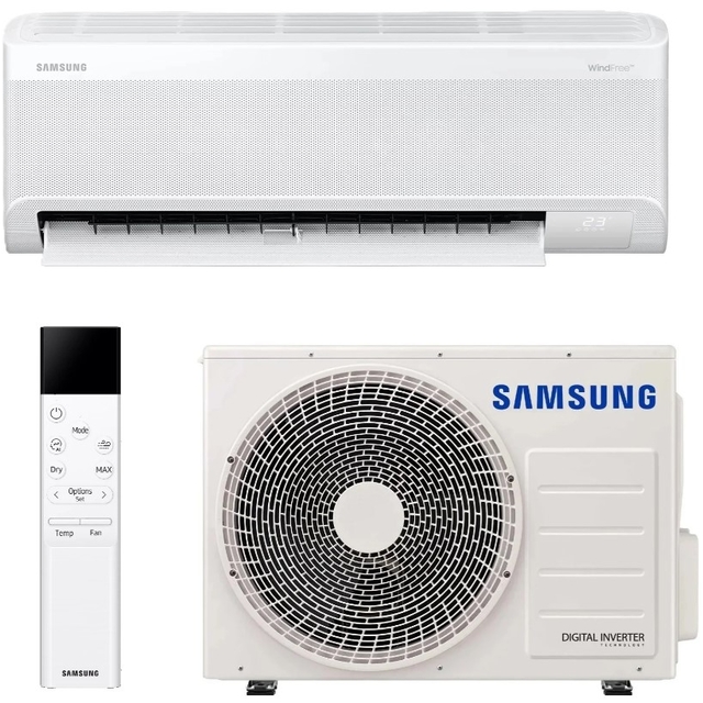 Кондиционер настенный Samsung AR70F09CABWNEE NEW Nordic WindFree S2