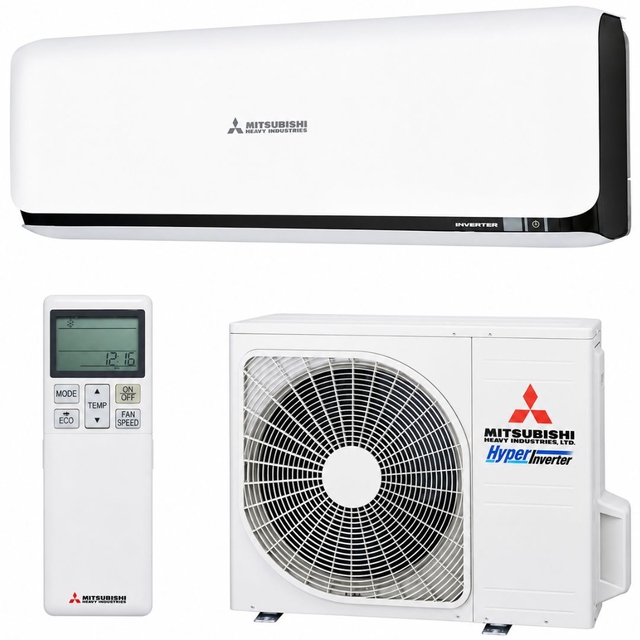 Кондиціонер настінний Mitsubishi Heavy SRK60ZSX-WB/SRC60ZSX-W3 Diamond Black&amp;White