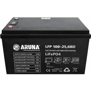 Aruna LFP 100-25,6BD (100Ah, 25,6V, 2560Wh, BMS, LCD)