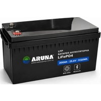 Aruna LFP 200-25,6B (200Ah, 25,6V, 5120Wh, BMS) Aruna LFP 200-25,6B (200Ah, 25,6V, 5120Wh, BMS)