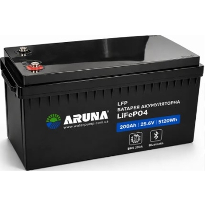 Аккумулятор литий-железо-фосфатный Aruna LFP 200-25,6B (200Ah, 25,6V, 5120Wh, BMS)