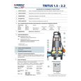 Погружной насос Pedrollo Tritus TR 1.5 (48SHT00A)