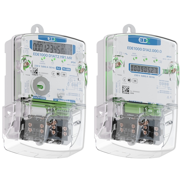 Счетчик электроэнергии однофазный EDE EDE1000 D1AТ2.R01.MR4
