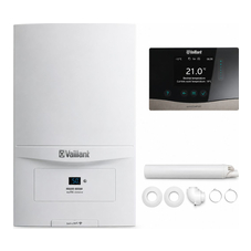 котёл Vaillant ecoTEC pure VUW 286/7-2 + терморегулятор + дымоход (0010023033 + 0010045479 + 0020219516)