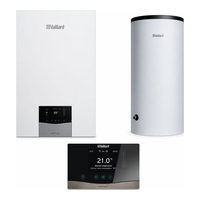 одноконтурный котел Vaillant ecoTEC plus VU 25CS/1-5 Ioni (N-INT2) + бойлер + терморегулятор (0010043963 + 0010015951 + 0010045479)