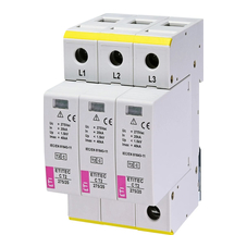 Обмежувач перенапруги ETI ETITEC C T2 275/20 3+0 3p (2440399)