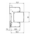 Комплектуючі до сонячних панелей Обмежувач перенапруги ETI ETITEC C T2 275/20 3+0 3p (2440399)