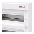 Комплектуючі до сонячних панелей Щит пластиковий ETI ECT24PT ЩРН-П-24 мод IP40 прозорі дверцята (1101003)