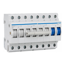 Переключатель ввода резерва Hager SF463 400В/63A 3+N (A)