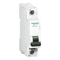 Автоматический выключатель 1-п. Schneider Electric C60H-DC=500DC 10A C (C2) (A9N61508)