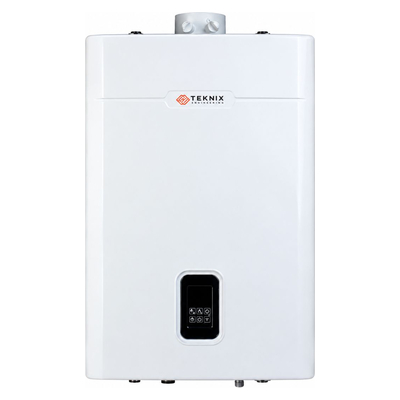 Котел газовий конденсаційний двоконтурний Teknix EnerGREEN-24 кВт з трубою