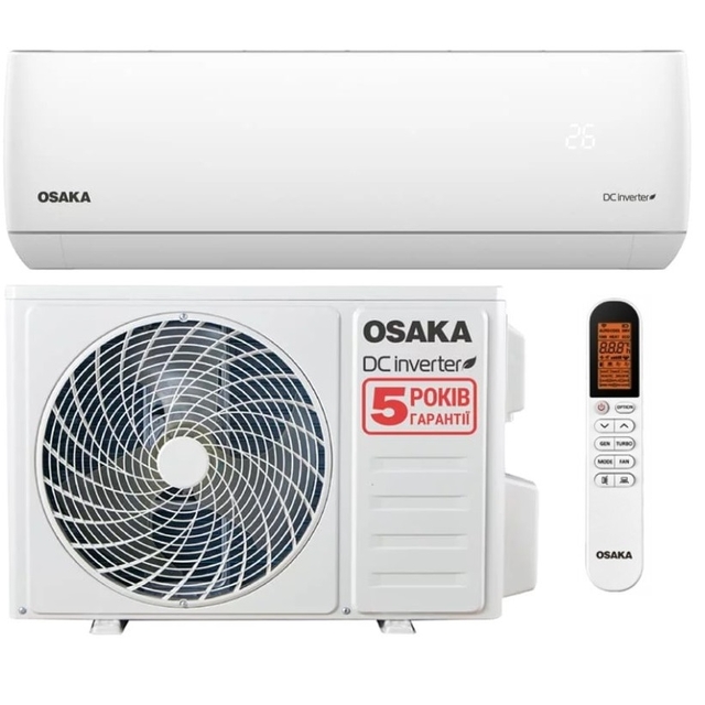 Кондиціонер настінний Osaka STVP-09HH3 Power Pro DC Inverter (Wi-Fi)